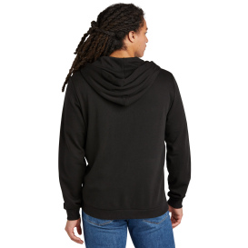 District DT1302 Perfect Tri Fleece Full-Zip Hoodie - Black
