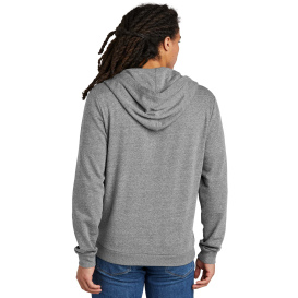 District DT1302 Perfect Tri Fleece Full-Zip Hoodie - Grey Frost