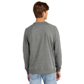 District DT1304 Perfect Tri Fleece Crewneck Sweatshirt - Heathered Charcoal