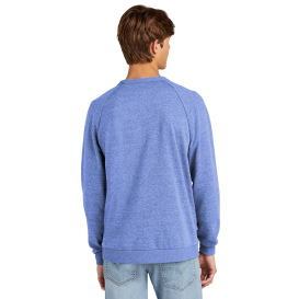 District DT1304 Perfect Tri Fleece Crewneck Sweatshirt - Royal Frost
