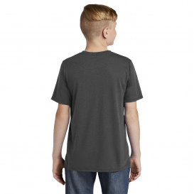 District DT130Y Youth Perfect Tri Tee - Charcoal