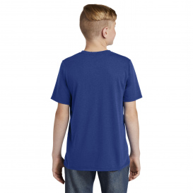 District DT130Y Youth Perfect Tri Tee - Deep Royal
