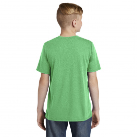 District DT130Y Youth Perfect Tri Tee - Green Frost
