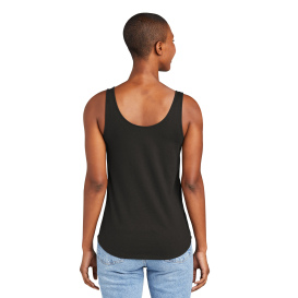 District DT151 Women\'s Perfect Tri Relaxed Tank - Black