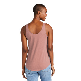 District DT151 Women\'s Perfect Tri Relaxed Tank - Blush Frost