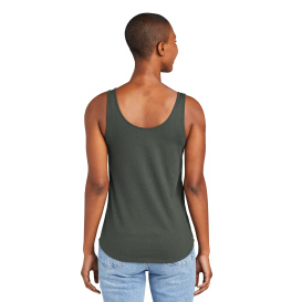 District DT151 Women\'s Perfect Tri Relaxed Tank - Deepest Grey