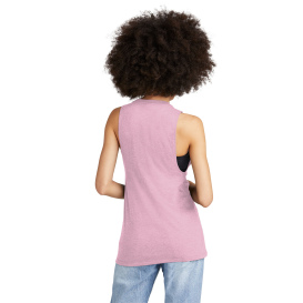 District DT153 Women's Perfect Tri Muscle Tank - Wisteria Heather