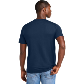 District DT184 Perfect Weight CVC Tee - Dark Royal