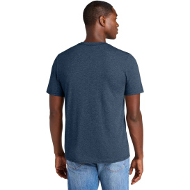 District DT184 Perfect Weight CVC Tee - Heathered Navy