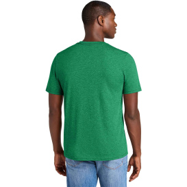 District DT184 Perfect Weight CVC Tee - Meadow Green Heather