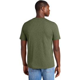 District DT184 Perfect Weight CVC Tee - Military Green Heather