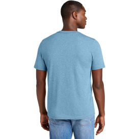 District DT184 Perfect Weight CVC Tee - Tundra Blue Heather