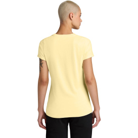 District DT188 Ladies Perfect Weight CVC Tee - Soft Yellow
