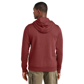 District DT2200 Wash Fleece Hoodie - Garnet