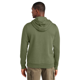 District DT2200 Wash Fleece Hoodie - Olive Drab Green