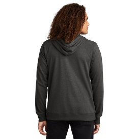 District DT573 Featherweight French Terry Full-Zip Hoodie - Washed Coal