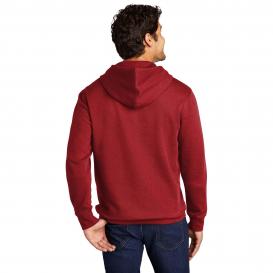 District DT6100 V.I.T. Fleece Pullover Hoodie - Classic Red