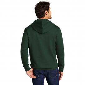 District DT6100 V.I.T. Fleece Pullover Hoodie - Forest Green
