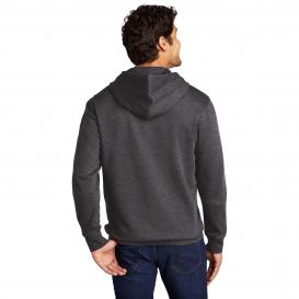 District DT6100 V.I.T. Fleece Pullover Hoodie - Heathered Charcoal