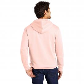 District DT6100 V.I.T. Fleece Pullover Hoodie - Rosewater Pink