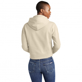 District DT6101 Womens V.I.T. Fleece Hoodie - Gardenia