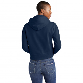 District DT6101 Womens V.I.T. Fleece Hoodie - New Navy
