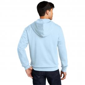 District DT6102 V.I.T. Fleece Full-Zip Hoodie - Ice Blue