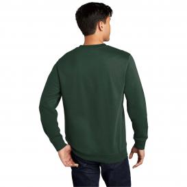 District DT6104 V.I.T. Fleece Crew Neck Sweatshirt - Forest Green