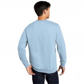 District DT6104 V.I.T. Fleece Crew Neck Sweatshirt - Ice Blue