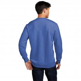 District DT6104 V.I.T. Fleece Crew Neck Sweatshirt - Royal Frost