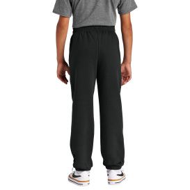 District DT6112Y Youth V.I.T Fleece Sweatpant - Black