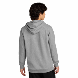 District DT7800 Cloud Fleece Hoodie - Heathered Steel