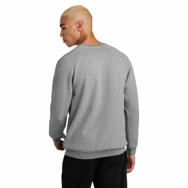 District DT7804 - Cloud Fleece Crew - Heathered Steel