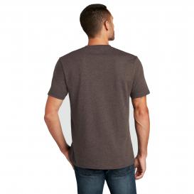 District DT8000 Re-Tee - Deep Brown Heather