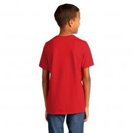 District DT8000Y Youth Re-Tee - Ruby Red
