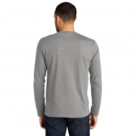 District DT8003 Re-Tee Long Sleeve - Light Heather Grey