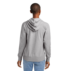 District DT8101 Women\'s Re-Fleece Hoodie - Light Heather Grey