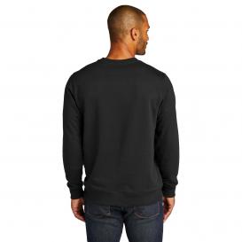 District DT8104 Re-Fleece Crew Neck Sweatshirt - Black