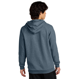 District DT7800 Cloud Fleece Hoodie - Flint Blue Heather