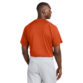 Sport-Tek ST359 PosiCharge Competitor 2-Button Henley - Deep Orange