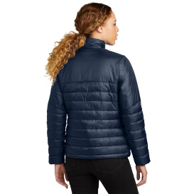 Eddie Bauer EB511 Ladies Quilted Jacket - River Blue Navy