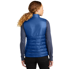 Eddie Bauer EB513 Ladies Quilted Vest - Cobalt Blue