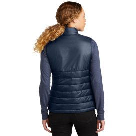 Eddie Bauer EB513 Ladies Quilted Vest - River Blue Navy