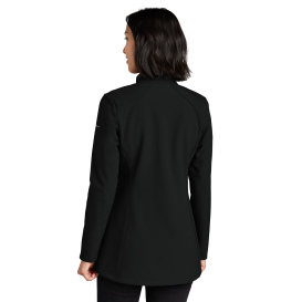 Eddie Bauer EB545 Ladies Stretch Soft Shell Jacket - Deep Black