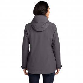 Eddie Bauer EB657 Ladies WeatherEdge 3-in-1 Jacket - Grey Steel/Metal Grey
