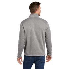 Port & Company F428 Arc Sweater Fleece Jacket - Deep Smoke Heather