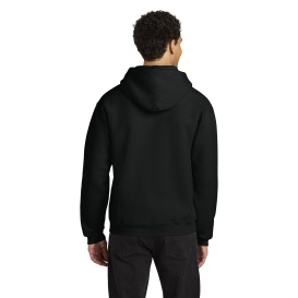 Jerzees H12M Rugged Unisex Hooded Sweatshirt - Black Ink