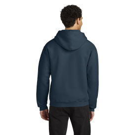 Jerzees H12M Rugged Unisex Hooded Sweatshirt - Washed Navy