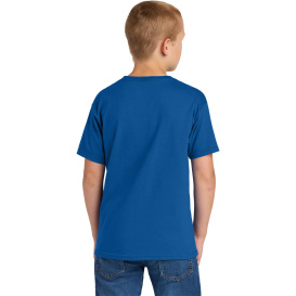 Jerzees IC46B Ultimate Youth Ring Spun T-Shirt - Royal