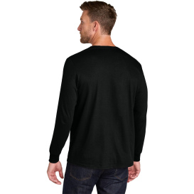 Jerzees IC46L Unisex Ring Spun Long Sleeve T-Shirt - Black Ink